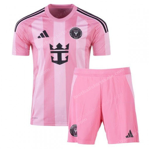 Inter Miami Home Kids Football Kit 2025