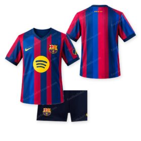 Barcelona Home Kids Football Kit 26/27