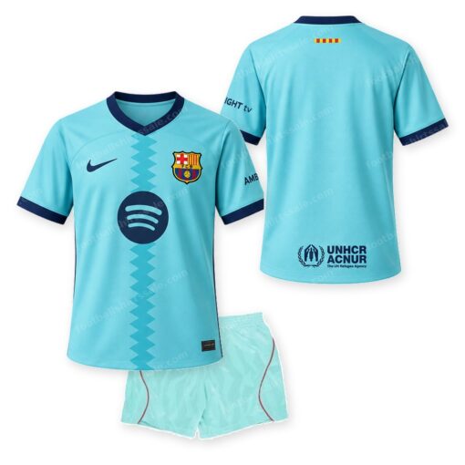 Barcelona Third Kids Football Kit 26/27