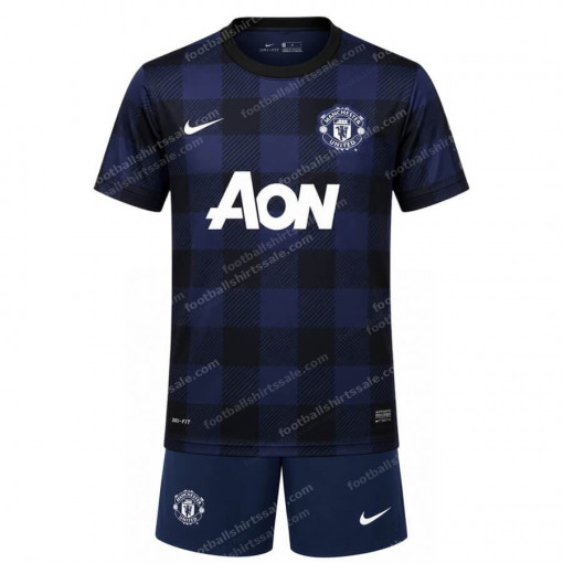 Manchester United Retro Away Kids Football Kit 13/14
