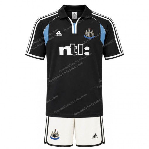 Newcastle United Retro Away Kids Football Kit 00/01