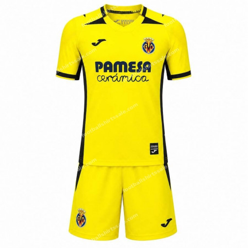 Villarreal Home Kids Football Kit