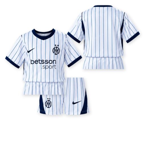 Inter Milan Away Kids Football Kit 26/27