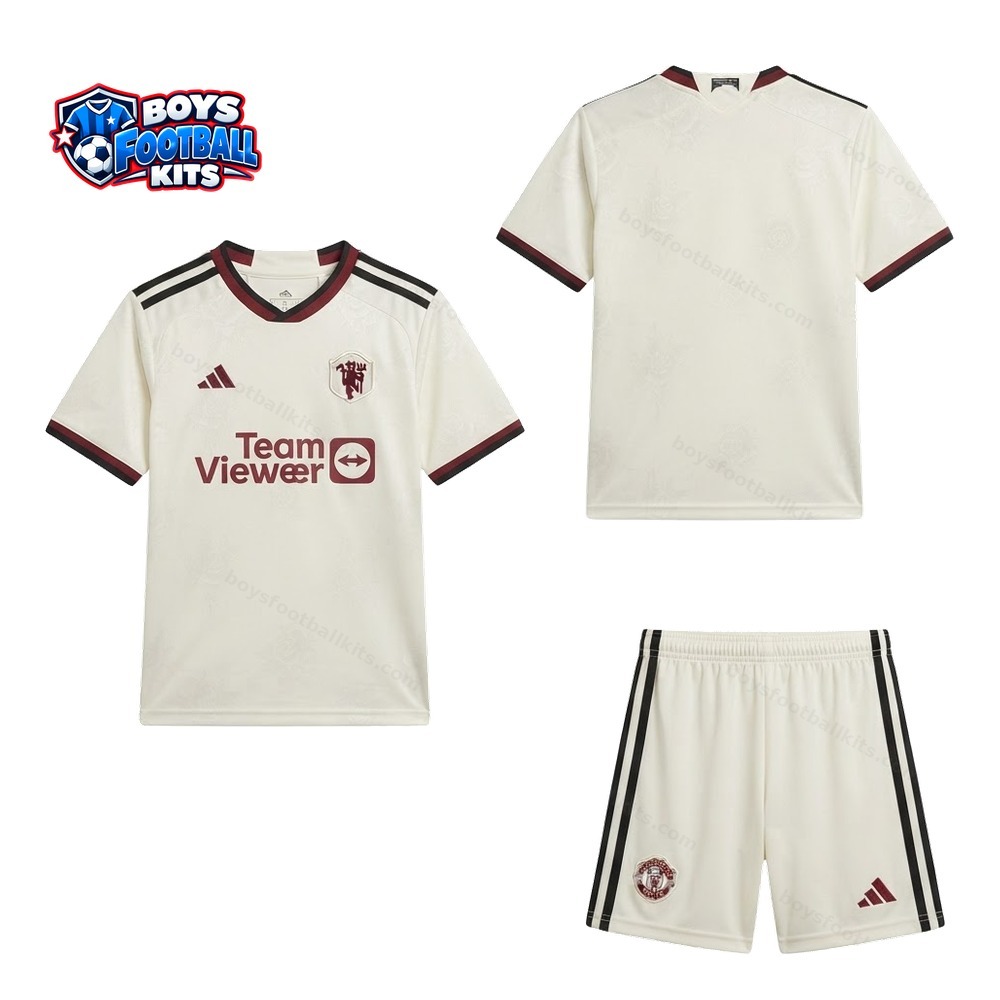 Manchester United Third Kids Football Kit 26/27