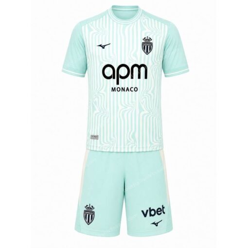 Monaco Third Kids Football Kit