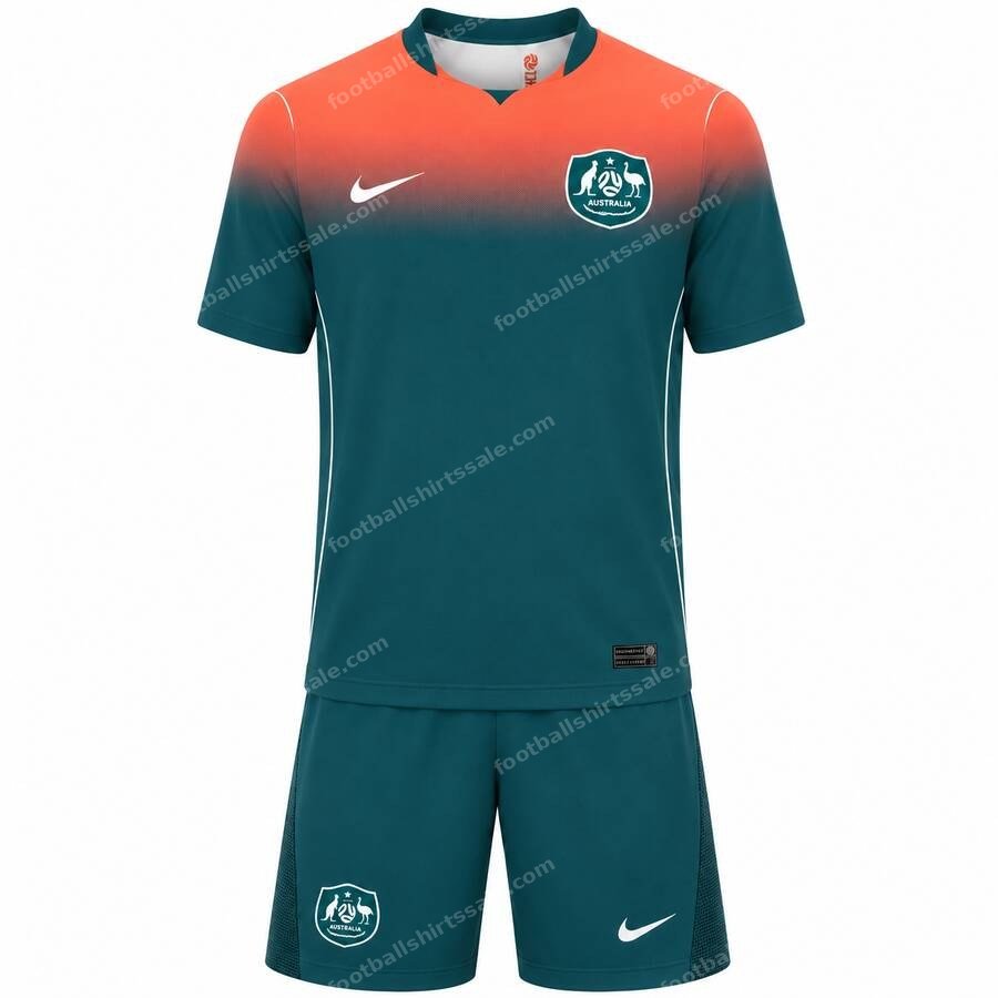 Australia Away Kids Football Kit