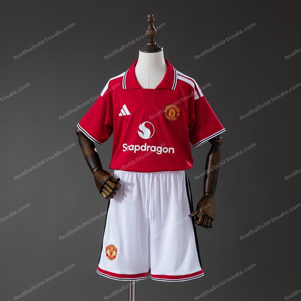 Manchester United Home Kids Football Kit 26/27 - Image 2