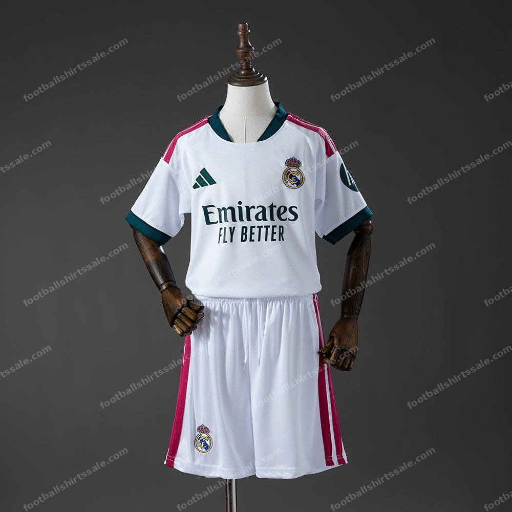 Real Madrid Home Kids Football Kit 26/27 - Image 2