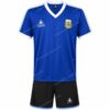 Argentina Retro Away Kids Football Kit 1986