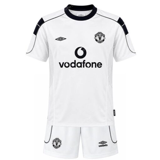 Manchester United Retro Away Kids Football Kit 00/01