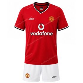 Manchester United Retro Home Kids Football Kit 00/02