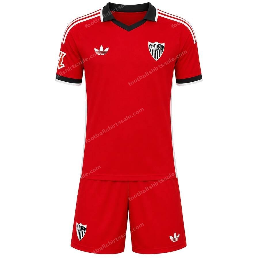 Sevilla Away Kids Football Kit
