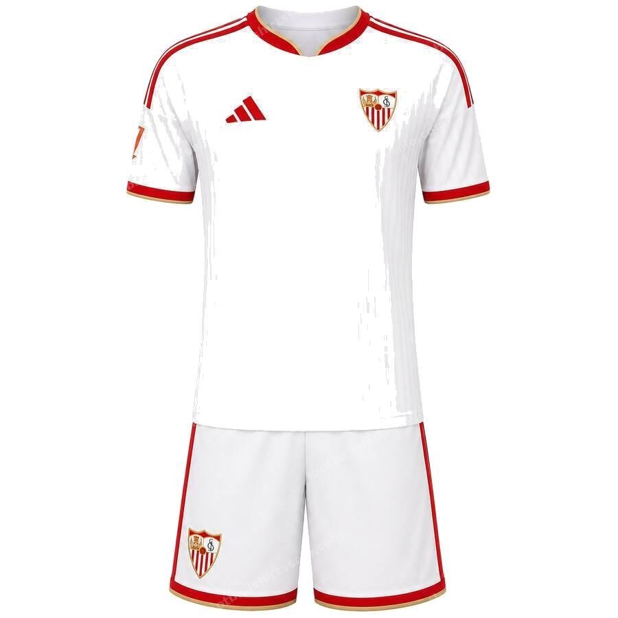 Sevilla Home Kids Football Kit