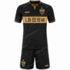 Stuttgart Goalkeeper Black Kids Football Kit