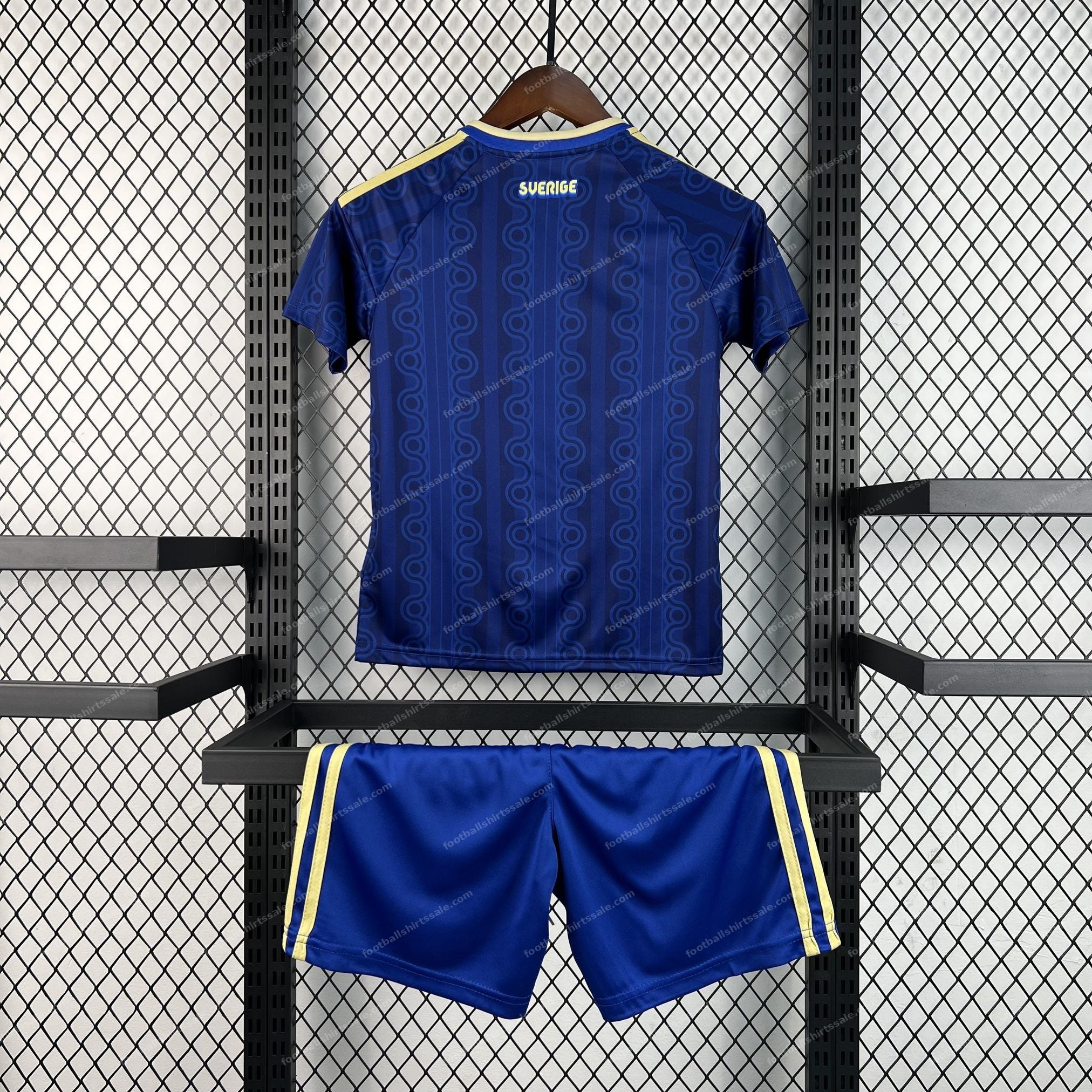 Sweden Away World Cup Kids Football Kit 2026 - Image 3