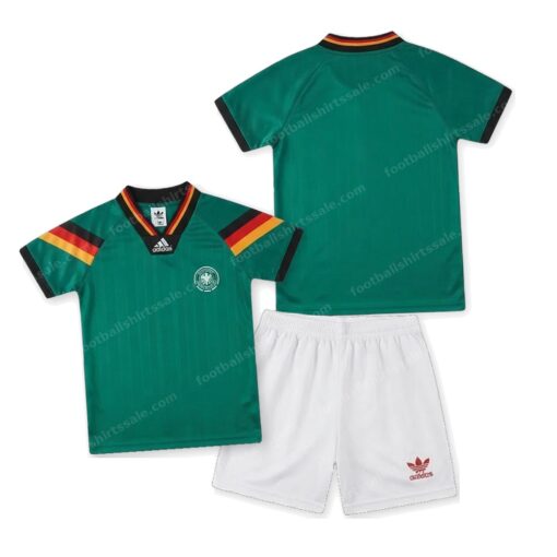 Germany Retro Away Kids Football Kit 1992