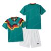 Germany Retro Away Kids Football Kit 1994 Front and Back View