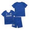 Chelsea Retro Home Kids Football Kit 11/12 Front and Back View