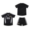 Real Madrid Retro Away Kids Football Kit 06/07 Front and Back View