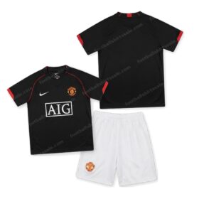 Manchester United Retro Third Kids Football Kit 07/08