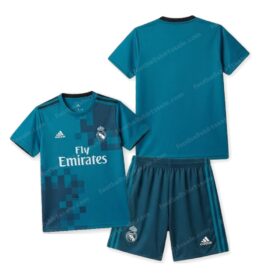 Real Madrid Retro Third Kids Football Kit 17/18