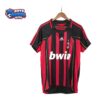 AC Milan Retro Home Football Shirt 06/07 - Front Studio View
