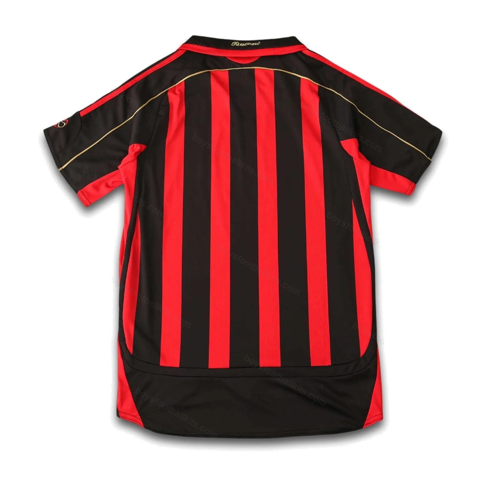 AC Milan Retro Home Football Shirt 06/07 - View 2