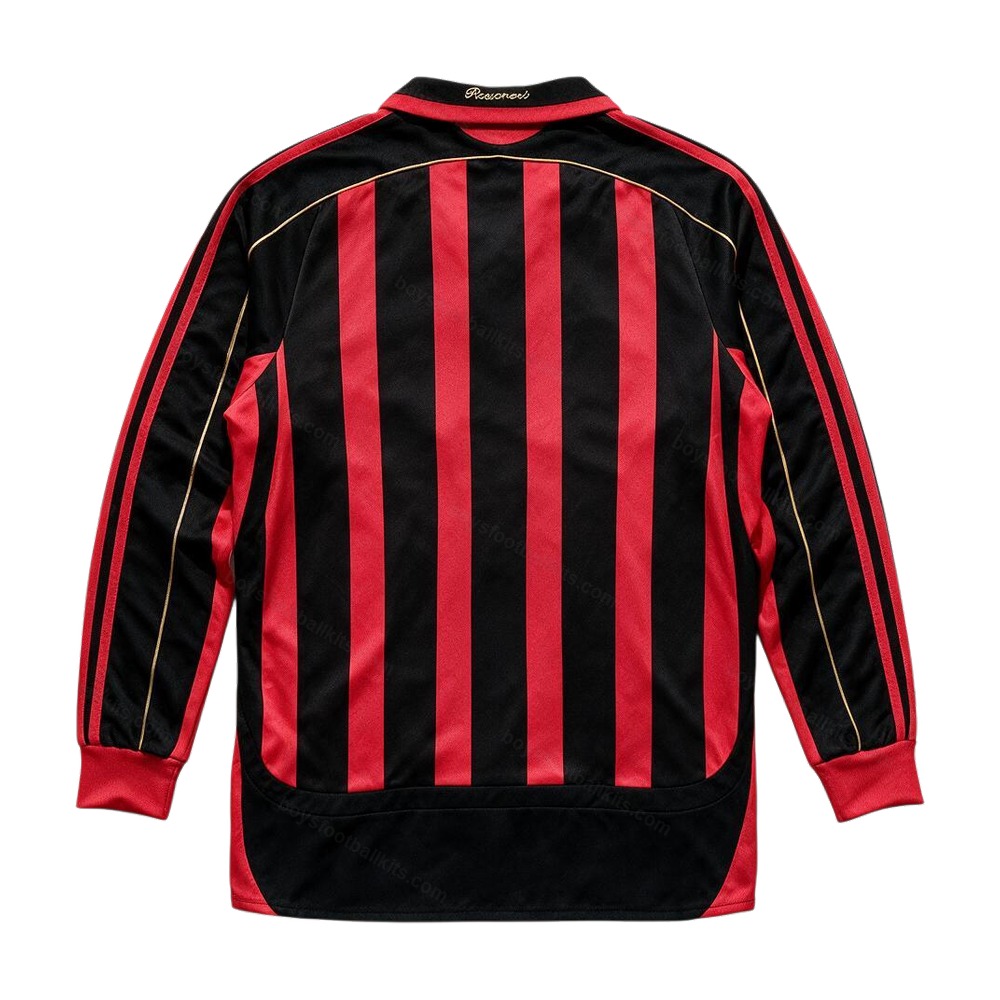 AC Milan Retro Home Long Sleeve Football Shirt 06/07 - View 2