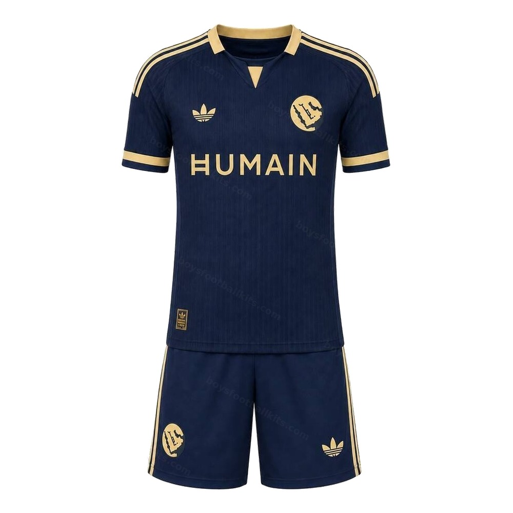 Al Nassr Home and Away Gift Pack Kids Football Kits 26/27 - View 3