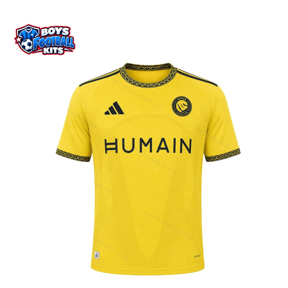 Al Nassr Home Football Shirt 26/27 - Front Studio View