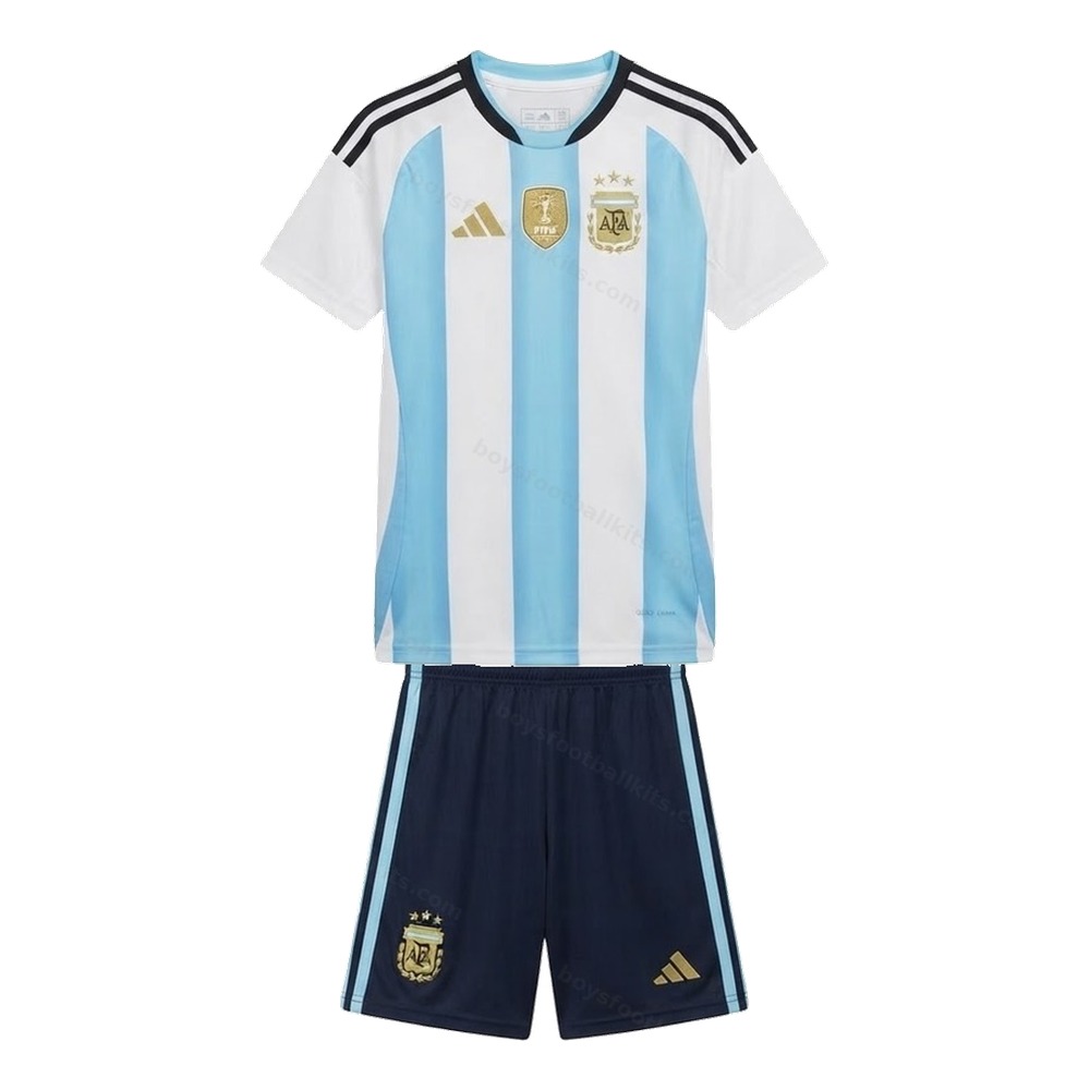 Argentina Home and Away Gift Pack World Cup Kids Football Kits 2026 - Messi 10 - View 2