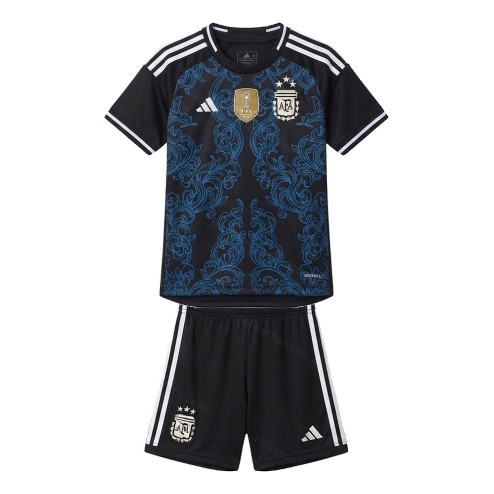 Argentina Home and Away Gift Pack World Cup Kids Football Kits 2026 - Messi 10 - View 3