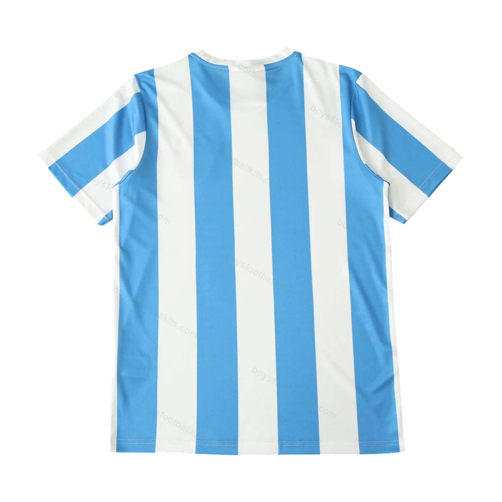 Argentina Retro Home Kids Football Kit 1986 - View 2