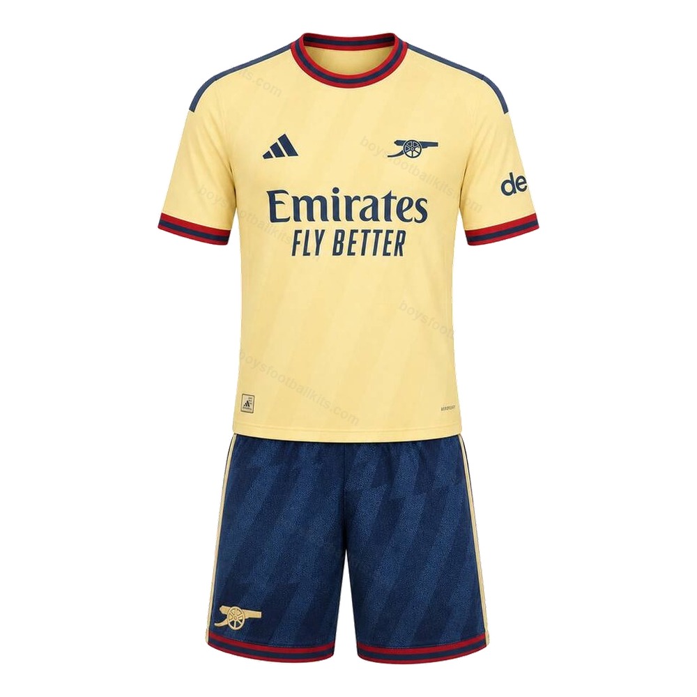 Arsenal Away and Third Gift Pack Kids Football Kits 26/27 - View 3