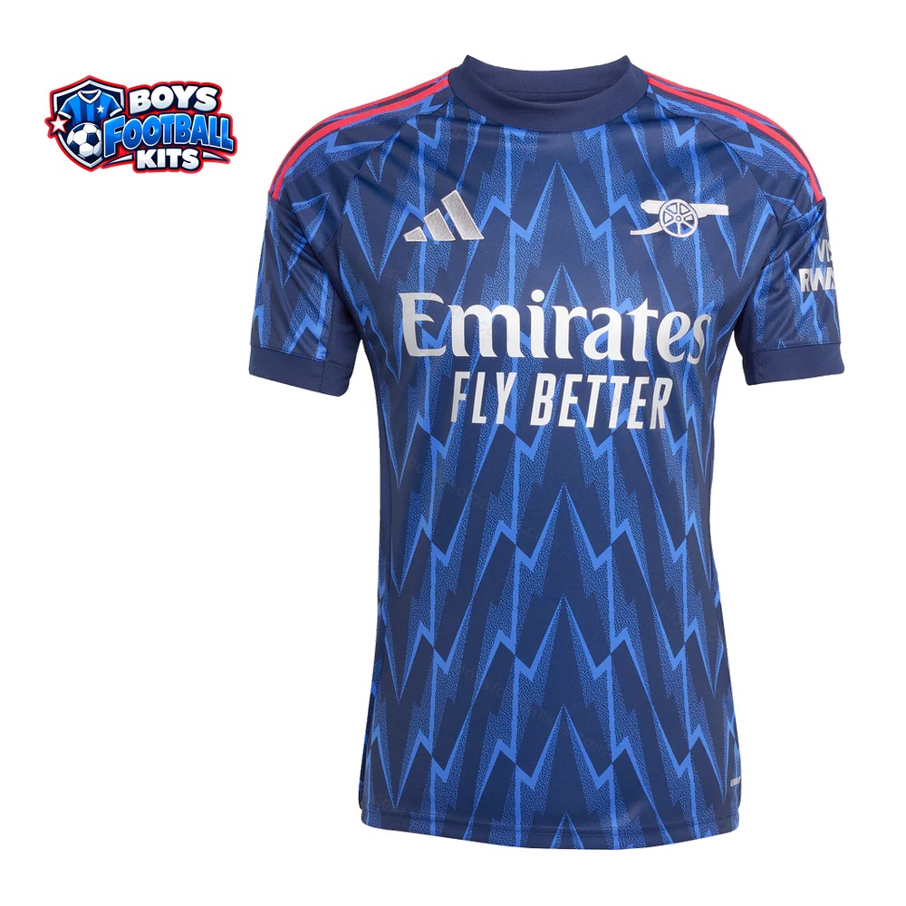 Arsenal Away Football Shirt 25/26 - Front Studio View