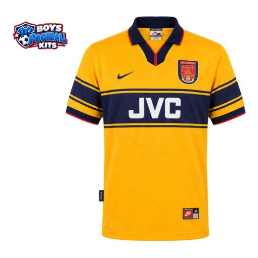 Arsenal Retro Away Football Shirt 98/99-thumbnail