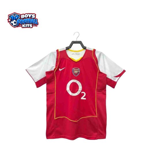Arsenal Retro Home Football Shirt 04/05-thumbnail