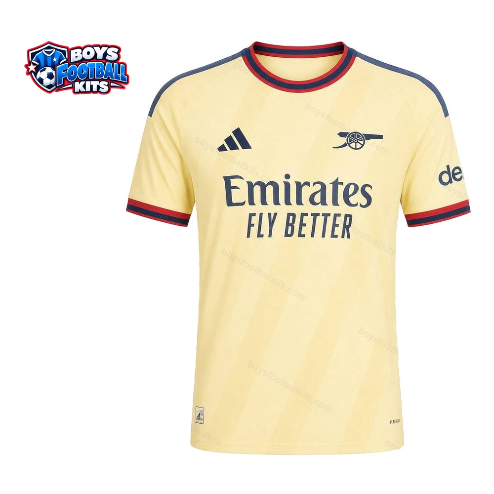 Arsenal Third Football Shirt 26/27 - Front Studio View