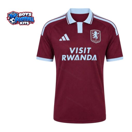 Aston Villa Home Football Shirt 26/27-thumbnail
