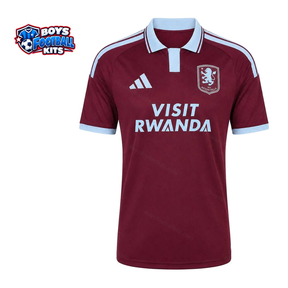 Aston Villa Home Football Shirt 26/27 - Front Studio View