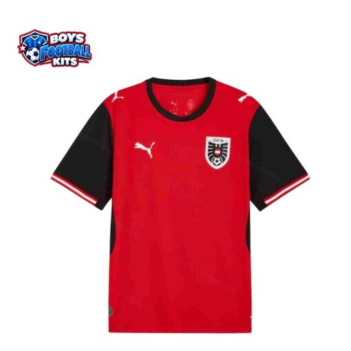 Austria Home World Cup Football Shirt 2026-thumbnail