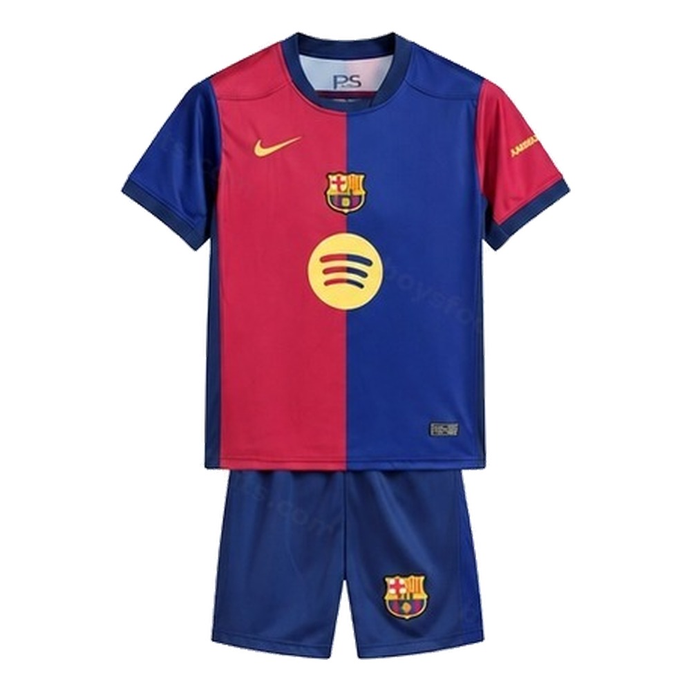 Barcelona Home and Away Gift Pack Kids Football Kits 24/25 - View 2