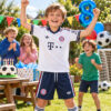 Bayern Munich Home and Away Gift Pack Kids Football Kits 26/27 - boys birthday party kids football kit gift
