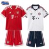 Bayern Munich Home and Away Gift Pack Kids Football Kits 26/27 - 2-Kit Value Bundle