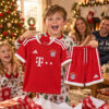 Bayern Munich Home and Third Gift Pack Kids Football Kits 26/27 - Christmas morning football gift for boys