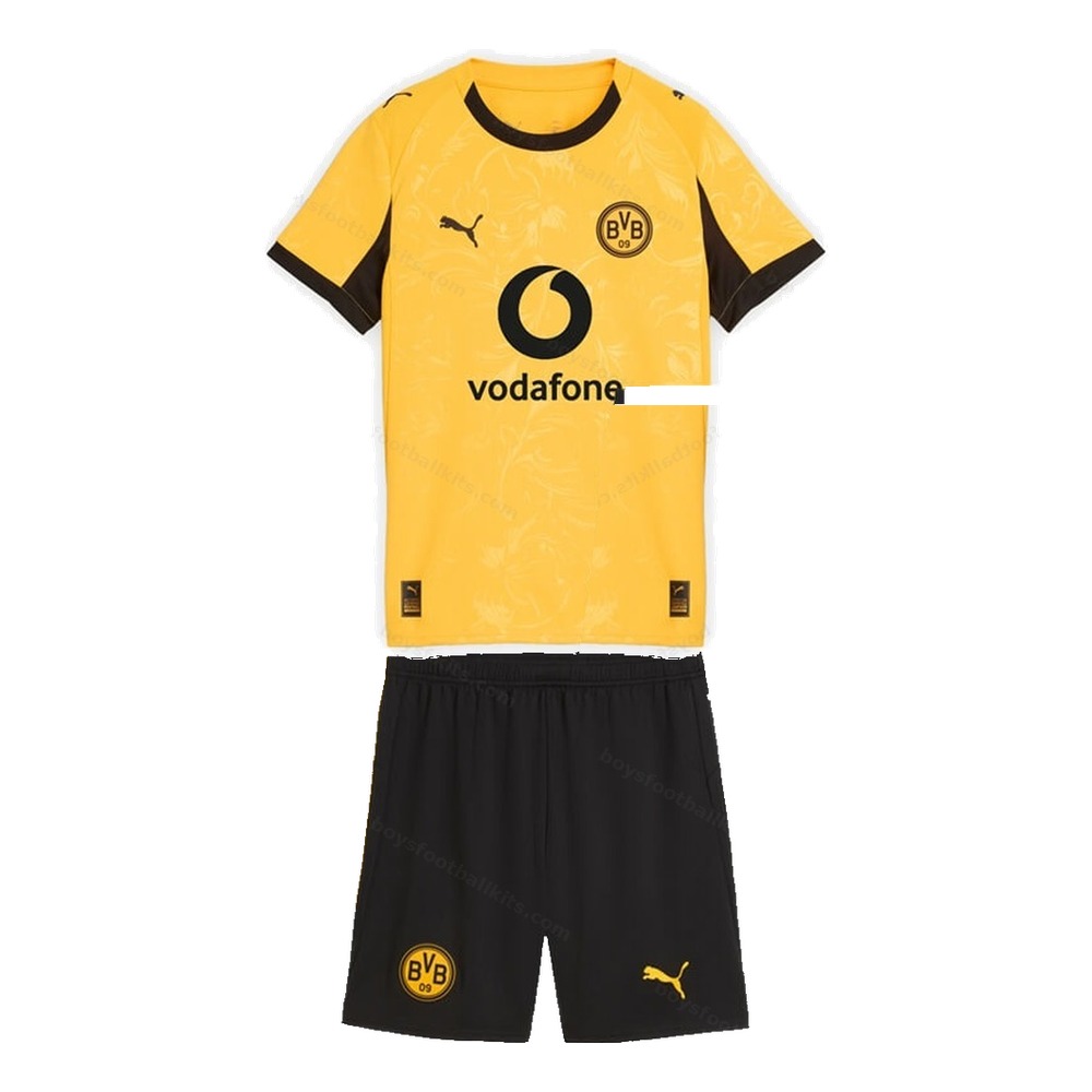 Borussia Dortmund Home and Away Gift Pack Kids Football Kits 25/26 - View 2