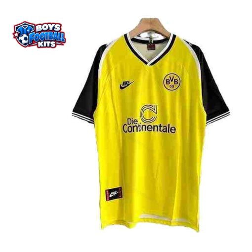 Borussia Dortmund Retro Home Football Shirt 95/96-thumbnail