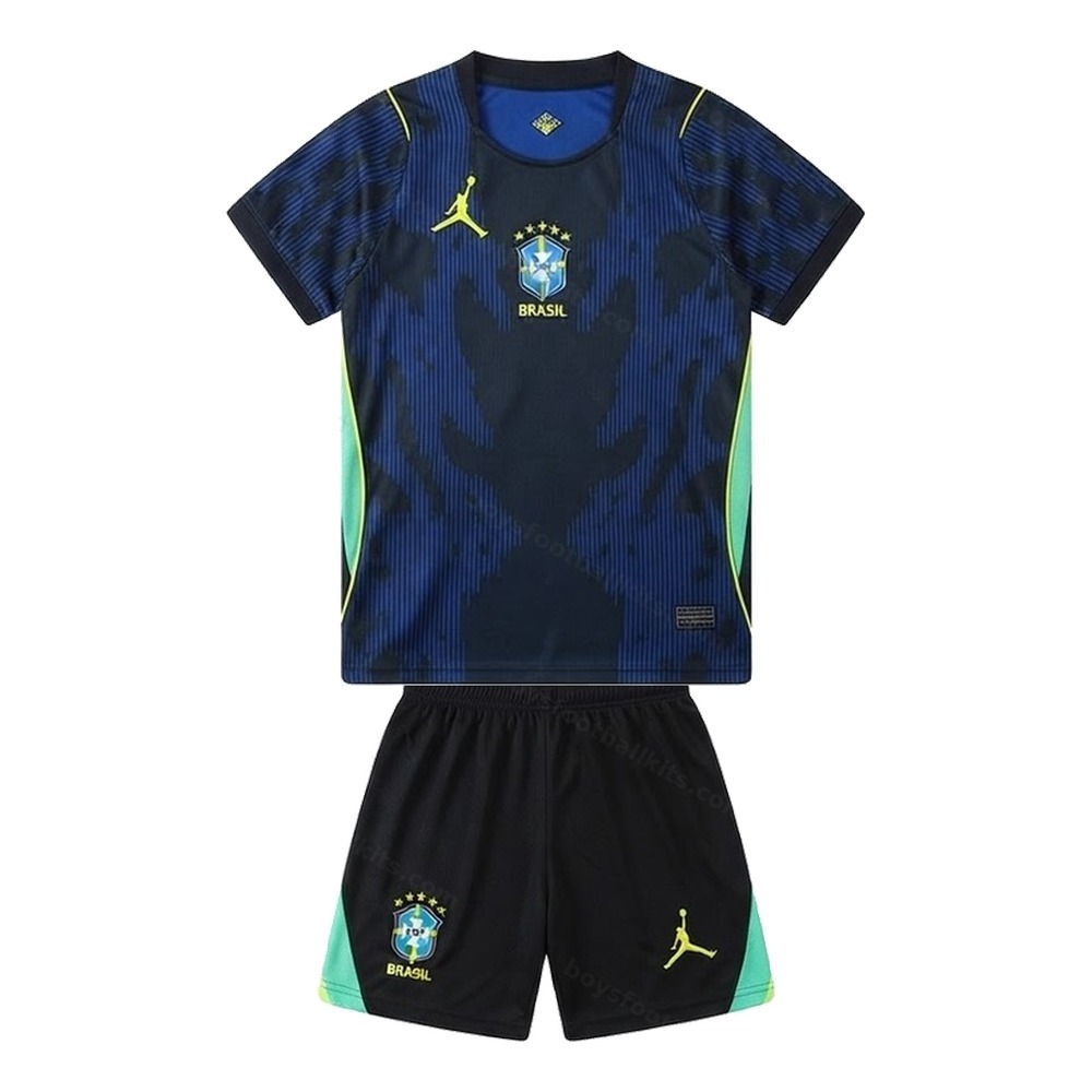 Brazil Home and Away Gift Pack World Cup Kids Football Kits 2026 - View 3