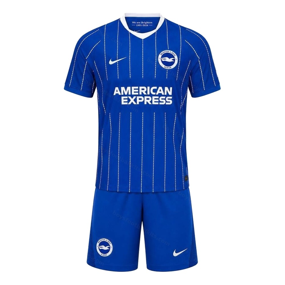Brighton & Hove Albion Home and Away Gift Pack Kids Football Kits 25/26 - View 2