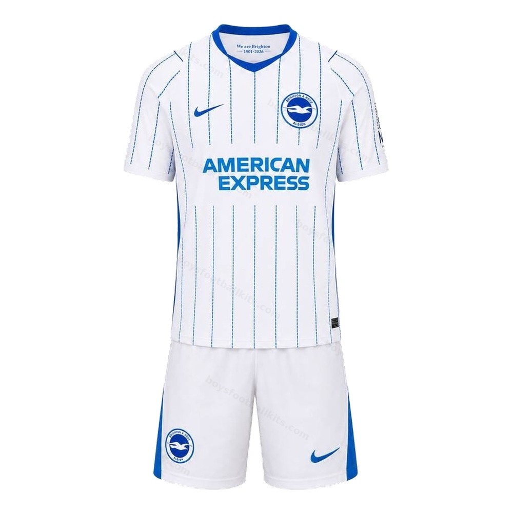 Brighton & Hove Albion Home and Away Gift Pack Kids Football Kits 25/26 - View 3